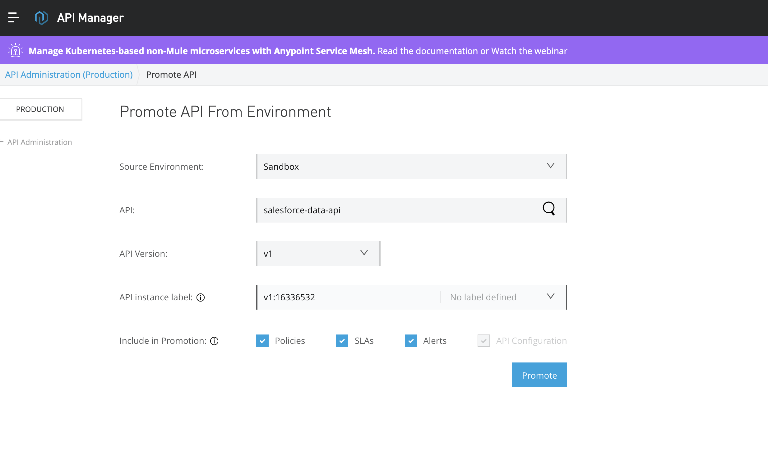 Deploy Anypoint UI